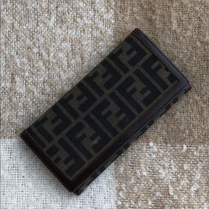 Fendi Zucca Long Continental Wallet